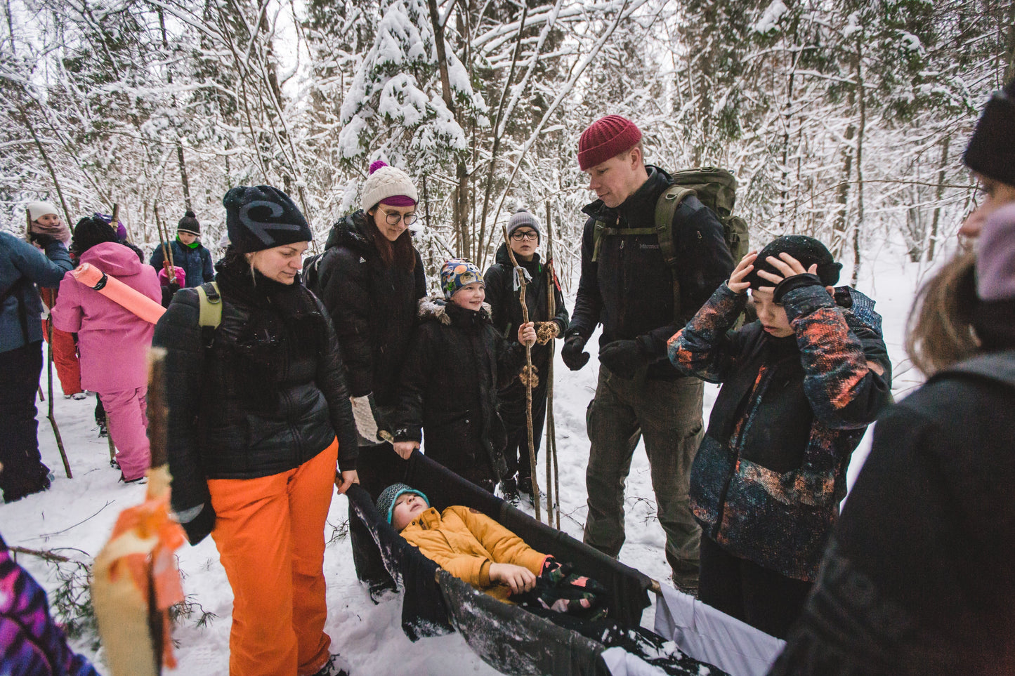 MAMMU UN BĒRNU PIEDZĪVOJUMU PĀRGĀJIENS (10.02.2024, BALDONE)