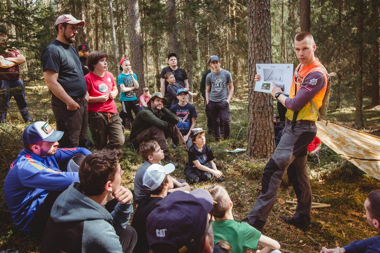TĒVU UN DĒLU PIEDZĪVOJUMU NOMETNE (26.04.-27.04.2025, PĀVILOSTĀ)