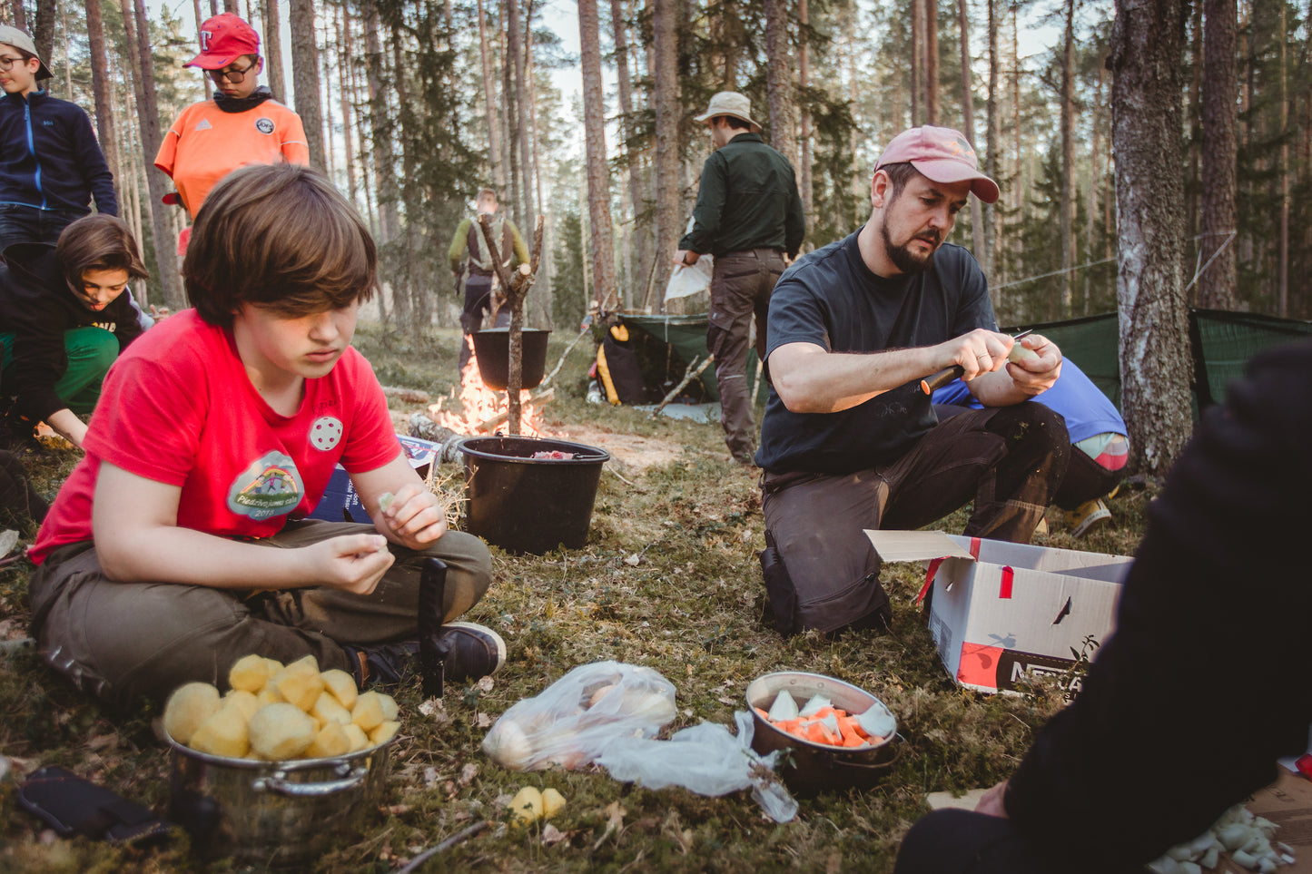 TĒVU UN DĒLU PIEDZĪVOJUMU NOMETNE (26.04.-27.04.2025, PĀVILOSTĀ)